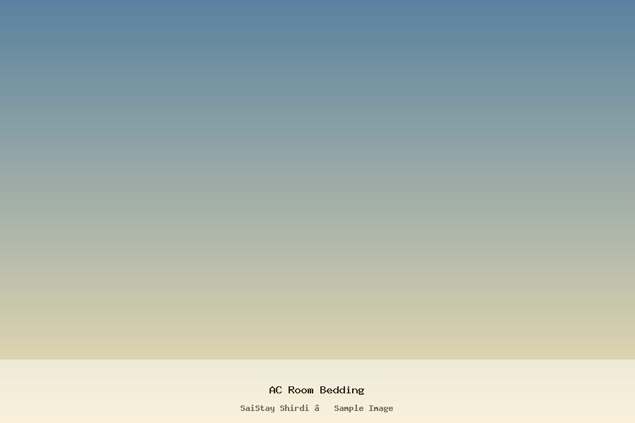 Standard AC Room Bed
